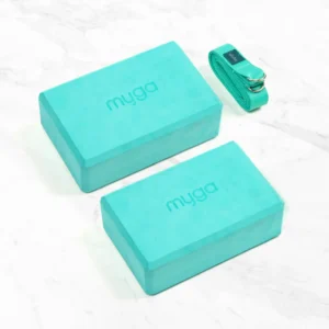 Myga Yoga Blocks and 2-in-1 Strap Sets